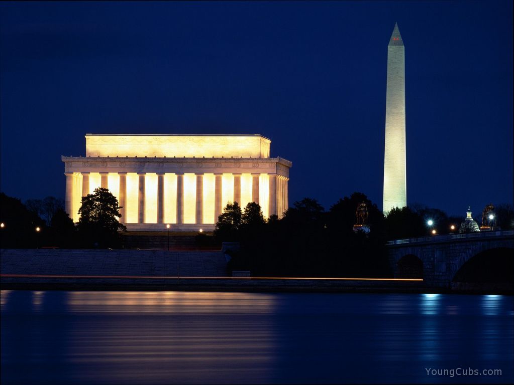 Lincoln Memorial and the Washington Monument, Washington, DC